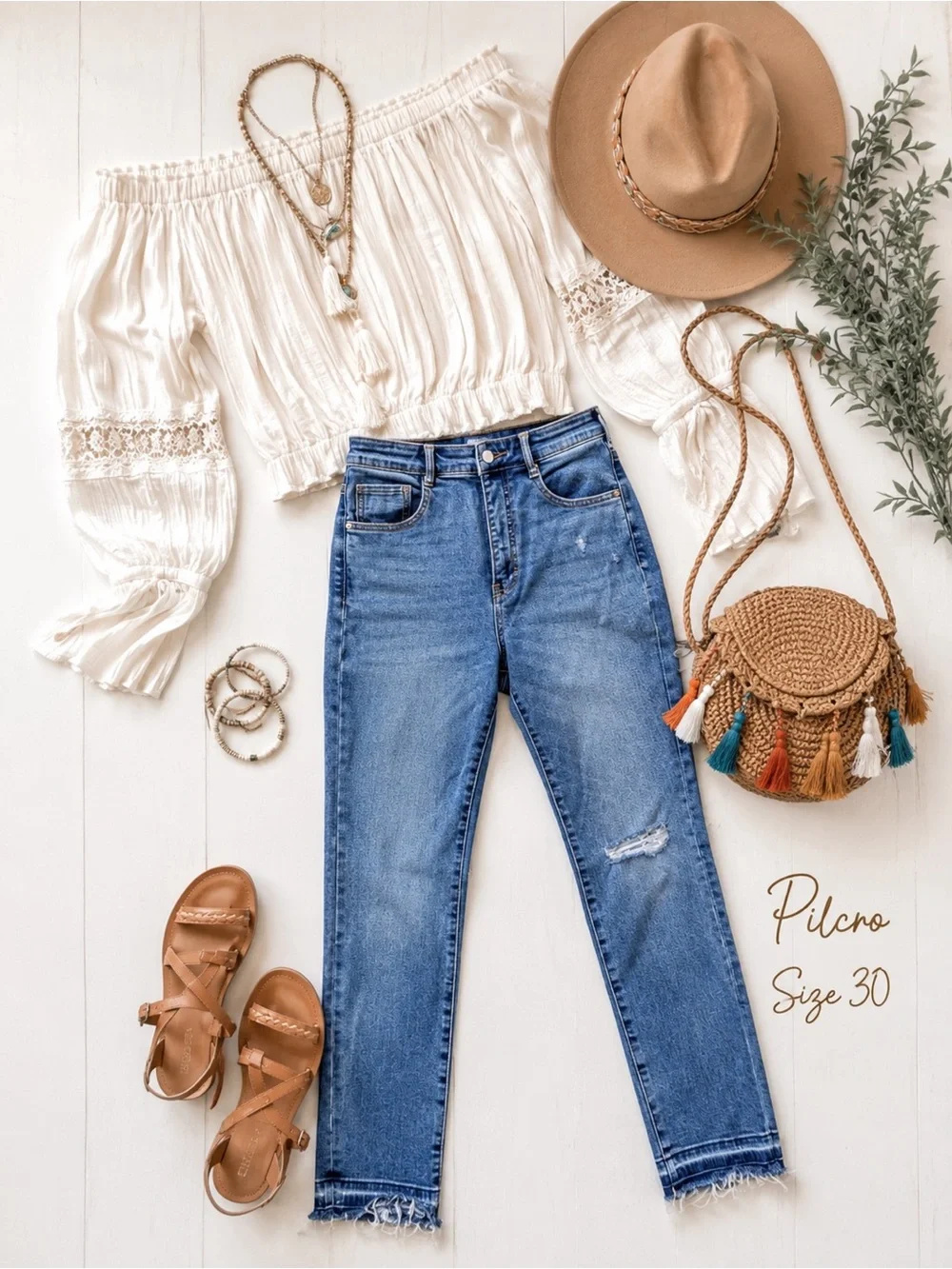 ANTHROPOLOGIE Pilcro Ripped High Rise Skinny Jeans Size 30!